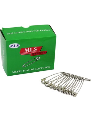 Marsilyan GÜMÜŞ  NO-8 ÇENGELLİ İĞNE 12PCS X 12Lİ =144 PCS=PAKET (4887)