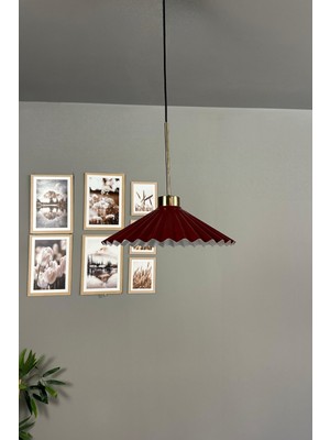 Allians Şık Metal Tekli Avize, Rustik ve Modern Mutfak Aydınlatması