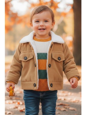 x Ipek Atlas Kız Erkek Bebek Çocuk Ceket