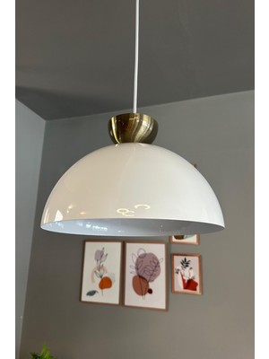 Allians Eskitme Şapka Tasarımlı Modern Avize, Salon ve Mutfak Için Şık Aydınlatma