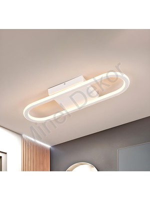 Allians Modern Oval LED Avize, Koridor ve Hol Aydınlatması, A++ Enerji Verimli