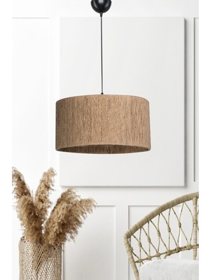 Allians Ege Doğal Hasır Ipli Sarkıt Avize ile Şık ve Sıcak Atmosfer