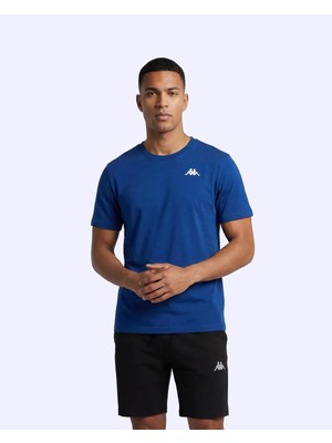 Kappa Jesper Erkek Mavi Regular Tişört