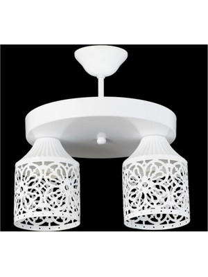 Allians Modern Retro Ikili Spor Avize, Şık ve Şık Aydınlatma Seçeneği