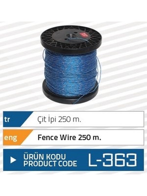 Gnc Elektrikli Çit İpi 250 mt