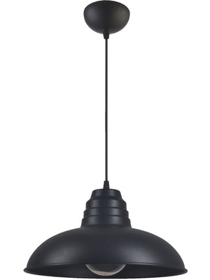 Allians Retro Rustik Sarkıt Avize, Büyük 32 cm Çap, Salon, Mutfak, Kafe Dekoru