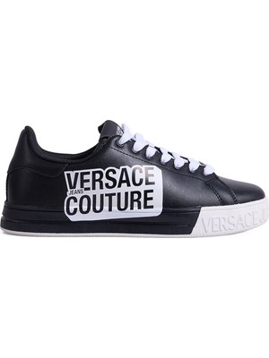 Versace Jeans Couture Siyah - Beyaz Erkek Sneaker Fondo Court 88 Dıs. Skc