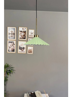 Allians Modern Mint Metal Avize, Rustik ve Eskitme Detaylarla Şık Aydınlatma