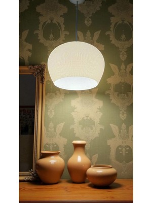 Allians Modern Lüks Tombul Avize, Çok Amaçlı Çevre Dostu Sarkıt, 27 cm