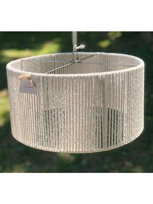 Allians Renkli Makrome Çocuk Odası Avizesi, Zarif ve Şık Tasarım