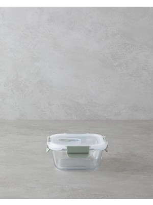English Home Mila Borosilikat Saklama Kabı 520 ml Yeşil