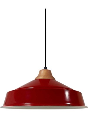 Allians Retro Ahşap Sarkıt Avize, Şık ve Modern Restoran & Salon Aydınlatması