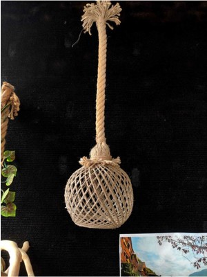 Allians Şık Tekli Halat Sarkıtlı Avize, Modern ve Zarif Aydınlatma Parçası