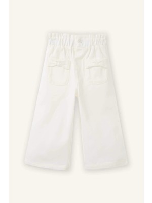 DeFacto Paperbag Gabardin Pantolon Kız BEBEK H0162A526SM