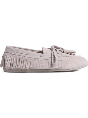 Penford Bej Kadın Babet D-Carına-Marıs-Suet