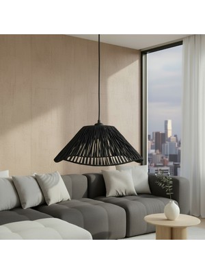 Allians El Yapımı Rustik Sarkıt Aydınlatma, Bohem ve Iskandinav Tarzında Şık Tasarım