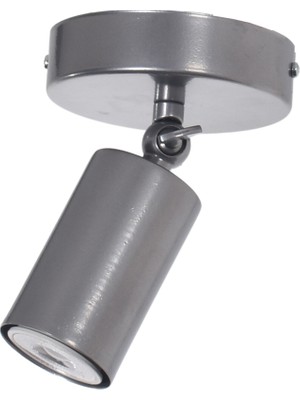 Allians Modern Gri Renk Spot LED Avize, Salon, Mutfak ve Cafe Dekoru Için Ideal