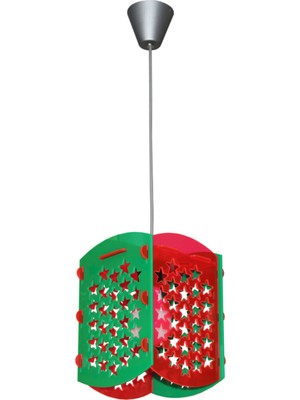 Allians Yeşil Kırmızı Taraftar Avize, Modern ve Şık Aydınlatma Çözümü