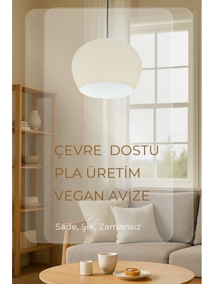 Allians Modern Çevre Dostu Lüks Mutfak ve Yatak Odası Sarkıt Avize