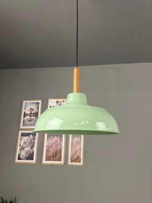 Allians Veluna Mint Ahşap Sarkıt Avize ile Şık ve Doğal Aydınlatma