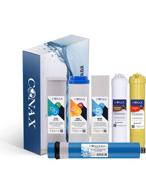 Conax Açık Kasa 6 Aşama – Conax Prestij Membran Orijinal Filtre Seti