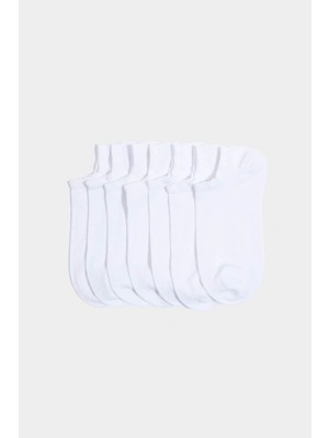 DeFacto Erkek Dikişsiz 7'li Sneaker Çorap H5638AXNS