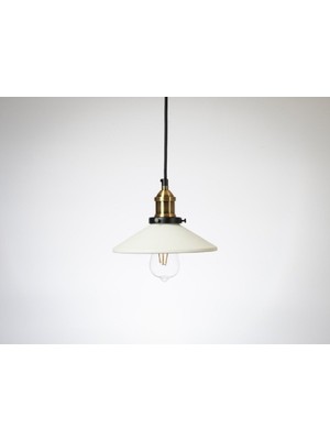 Allians Rustik Metal Sarkıt Avize, 23CM, Mutfak ve Kafe Dekorasyonu