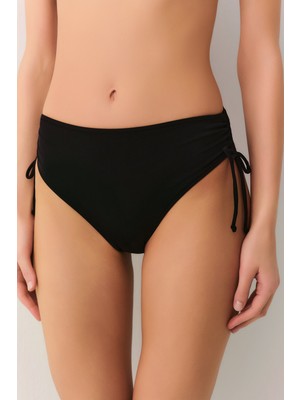 Suwen Yanı Büzgülü Bikini Alt