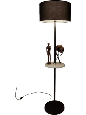 Allians Modern Siyah Ayaklı Lambader ile Şıklık ve Fonksiyonellik Sağlar