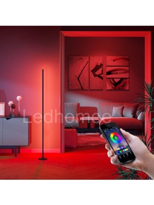 Allians Rgb LED Lambader, Mobil Kontrol, Dekoratif ve Şık Aydınlatma Seçeneği