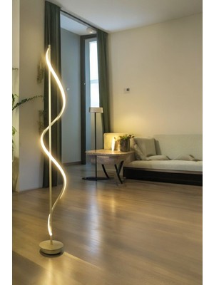 Allians Modern Eskitme Renkli Gün Işığı LED Lambader, Salon ve Yatak Odası Için