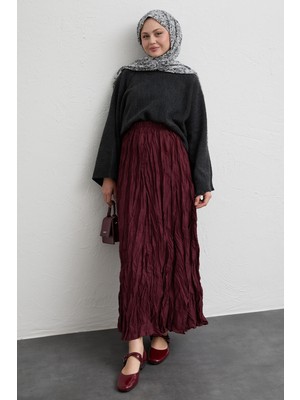 inStyle Kraş Etek Bordo