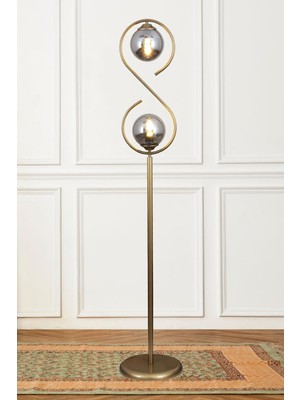 Allians Modern Eskitme Lambader, Füme Cam Detaylı, Oturma ve Yatak Odası Dekoru