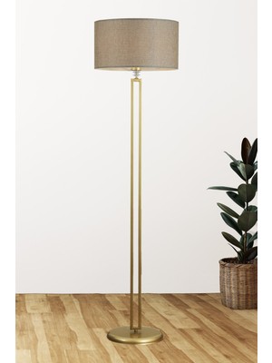 Allians Eskitme Taşlı Lambader, Açık Kahve Şapka, Şık ve Modern Tasarım