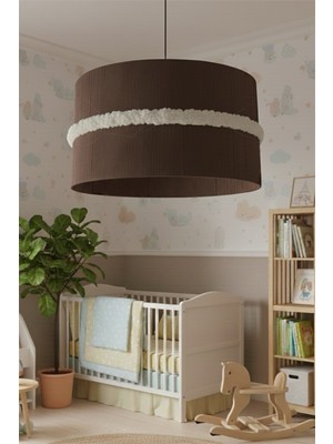 Allians Şık Makrome Avize, Bebek ve Çocuk Odası, Salon, Mutfak Için Özel Tasarım