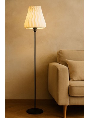 Allians Şık Siyah Soft Model Modern Oturma Odası Lambaderi