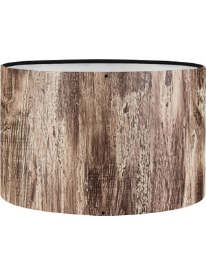 Allians Ağaç Kabuğu Desenli Pratik Yedek Lambader Başlığı