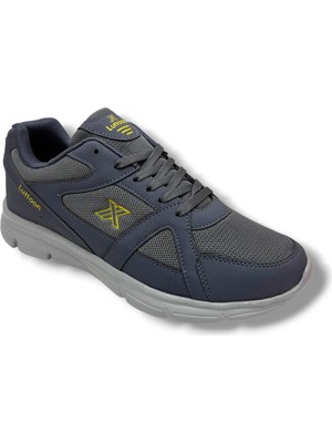 Luttoon 251-26 Deri Anorak Anatomik Erkek Sneaker Füme Sarı 45-48