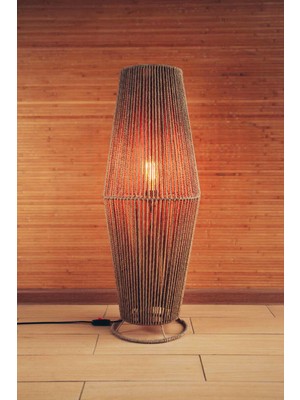 Allians Modern Dokuma Yer Lambası ile Şık ve Aydınlık Ortamlar