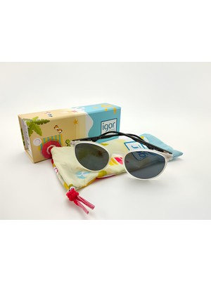 Igor Uv Korumalı Polarize Gamora Güneş Gözlüğü - Siyah-Beyaz