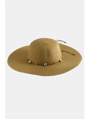 Ronanna Göz Örme Zincir Hasır Şapka