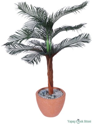 Yapay Çiçek Sitesi Yapay Areka Ağacı 160 cm Bohem Kiremit Saksıda