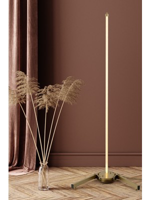 Allians Modern 3 Renk LED Lambader, Eskitme Tarzında, Şık ve Fonksiyonel Aydınlatma