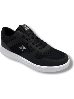 Luttoon 4027-26 Deri Anorak Anatomik Erkek Sneaker Siyah Beyaz 45-48