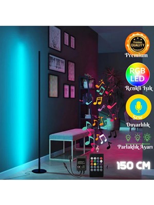 Allians Kumandalı Rgb Oda Aydınlatma Sistemi, Sese ve Müziğe Duyarlı, 150 cm