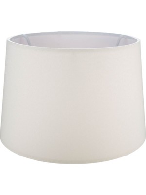 Allians Şık Krem Renkli Lambader Şapkası, Modern ve Zarif Aydınlatma Parçası