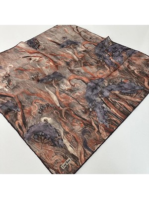 Lop'res Soft Pamuklu Eşarp  LDNA0604