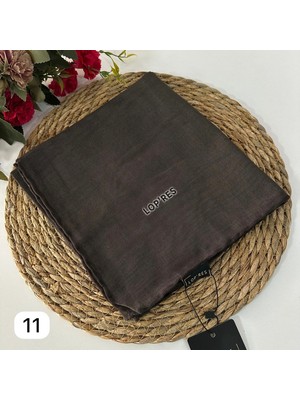 Lop'res Soft Pamuklu Eşarp Koyu Yeşil LDNA0511