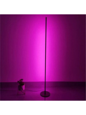 Allians Pinkblue Light Köşe Dekoratif Lambader, Rgb LED Işık Sistemi, Şık ve Fonksiyonel