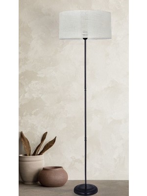 Allians Şık Metal Tek Ayaklı Lambader, Modern ve Zarif Dekorasyon Parçası